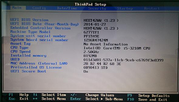 Think PadE431笔记本更改硬盘模式bios设置教程