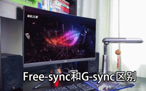 Free-sync和G-sync是什么意思？电竞显示器G-sync和Free-sync区别