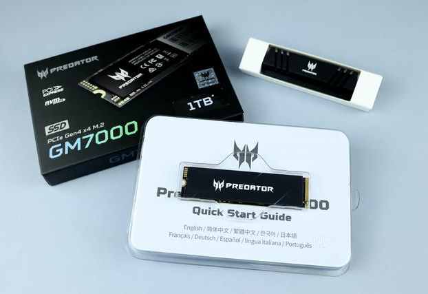 宏碁Predator GM7000-包装清单