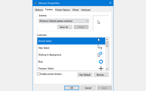 如何在 Windows 11系统 中使用自定义鼠标光标