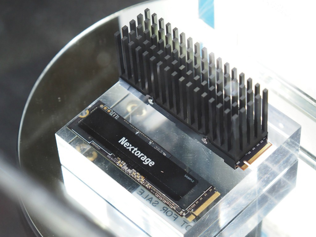 Nextorage 展示自家 PCIe 5 SSD：寓意着即将插入储存市场