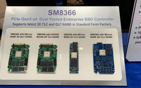 慧荣（SMI）PCIe 5.0 主控-SM8366 飙到13.6GB/s