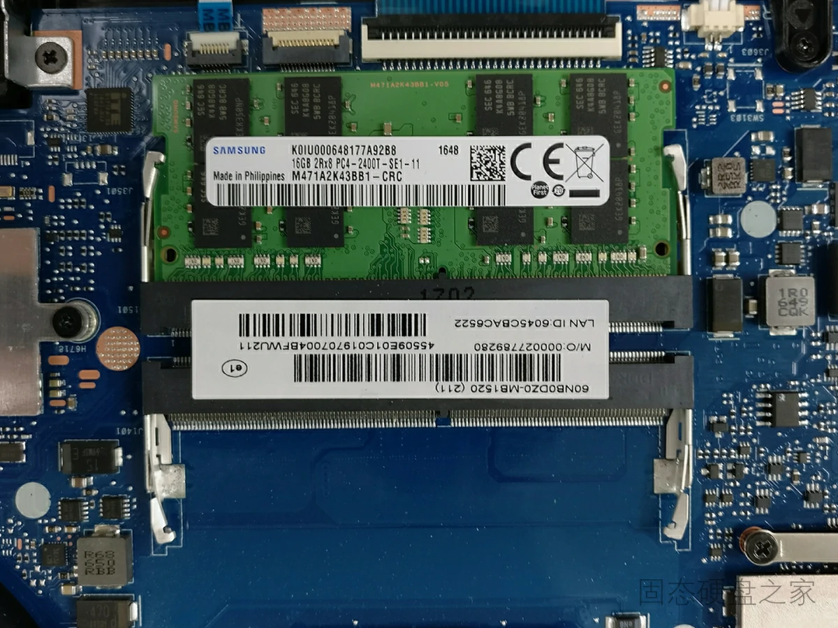 华硕 ROG GL702V 内存条模块-三星DDR4 内存
