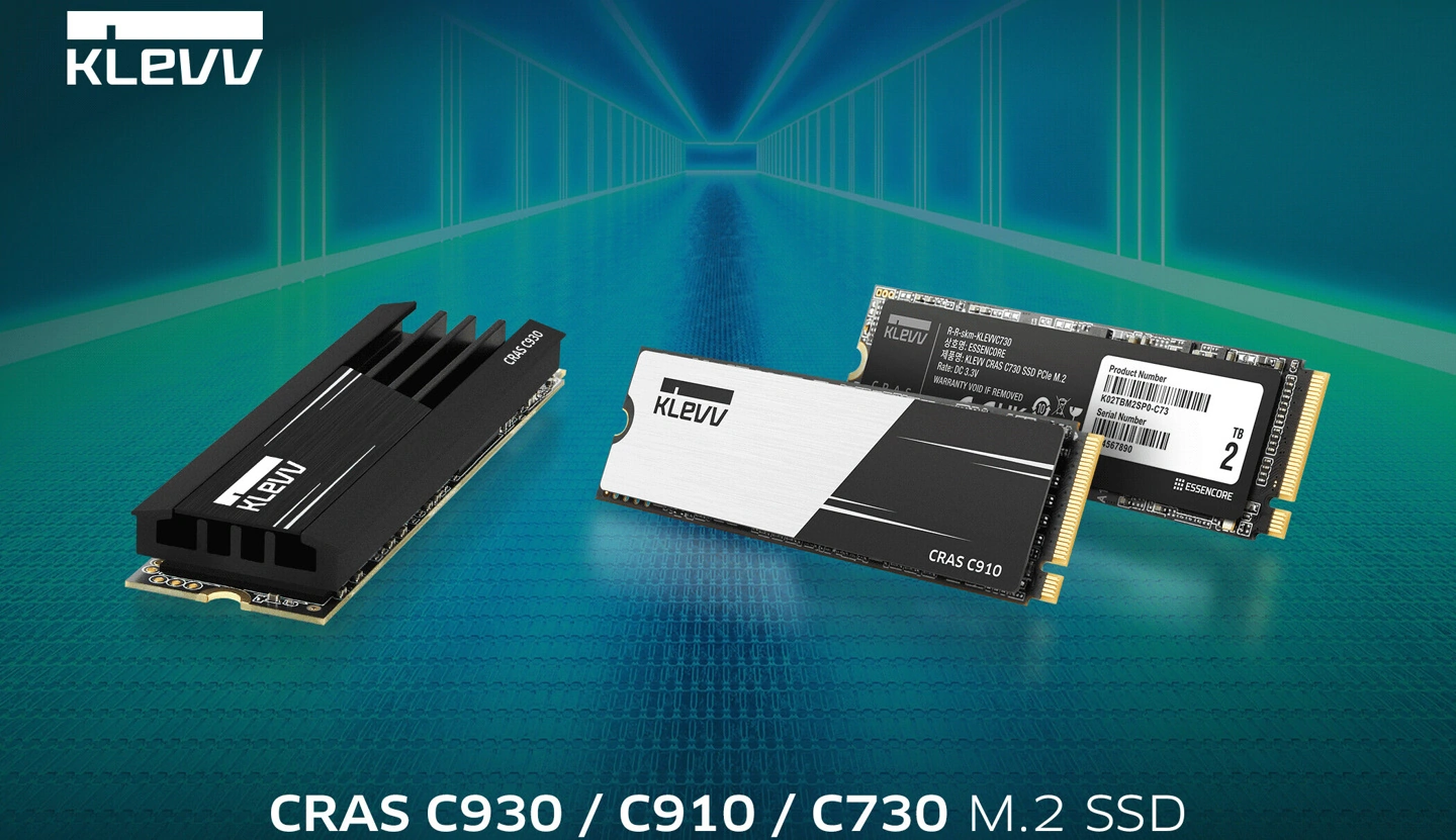 科赋发布新款 CRAS 系列 PCIe 4.0 SSD，速度可达 7400MB/s！