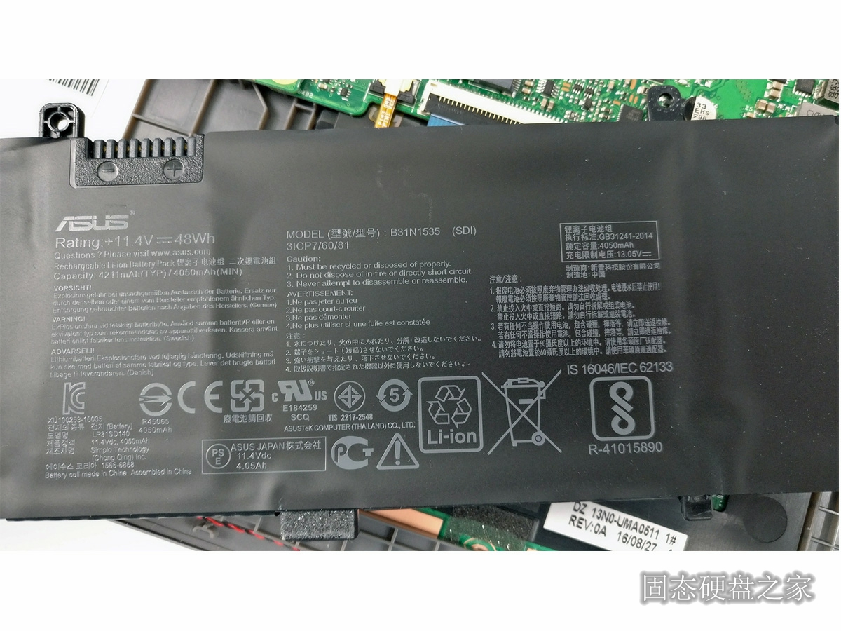 华硕 ZenBook UX310UQ电池