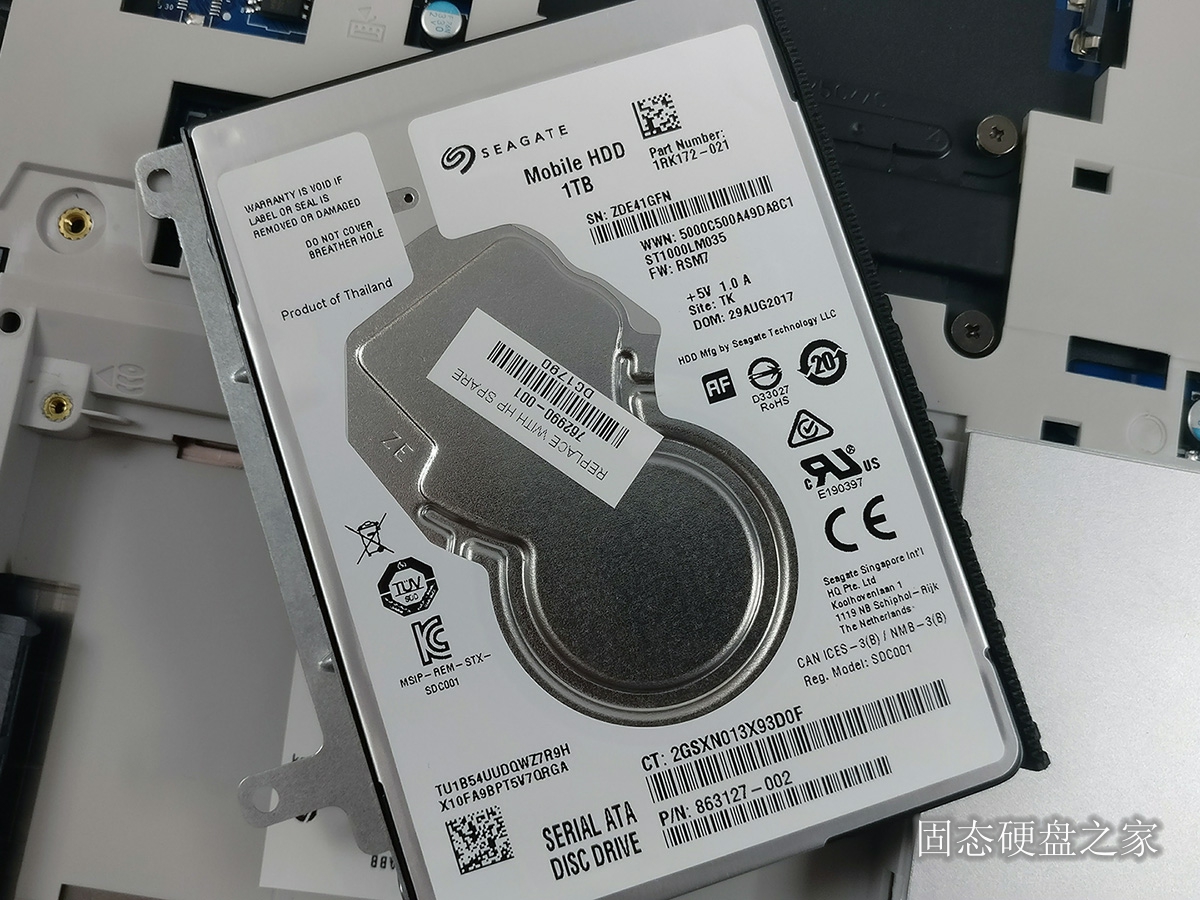 惠普ProBook 450 G5机械硬盘-希捷