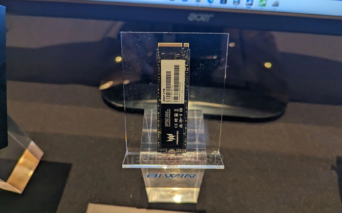 宏碁掠夺者 GM7 SSD 亮相 CES，采用长江存储最新 232 层 NAND 闪存