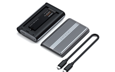 Satechi 发布 USB4 NVMe SSD Pro 硬盘盒：采用坚固铝制设计