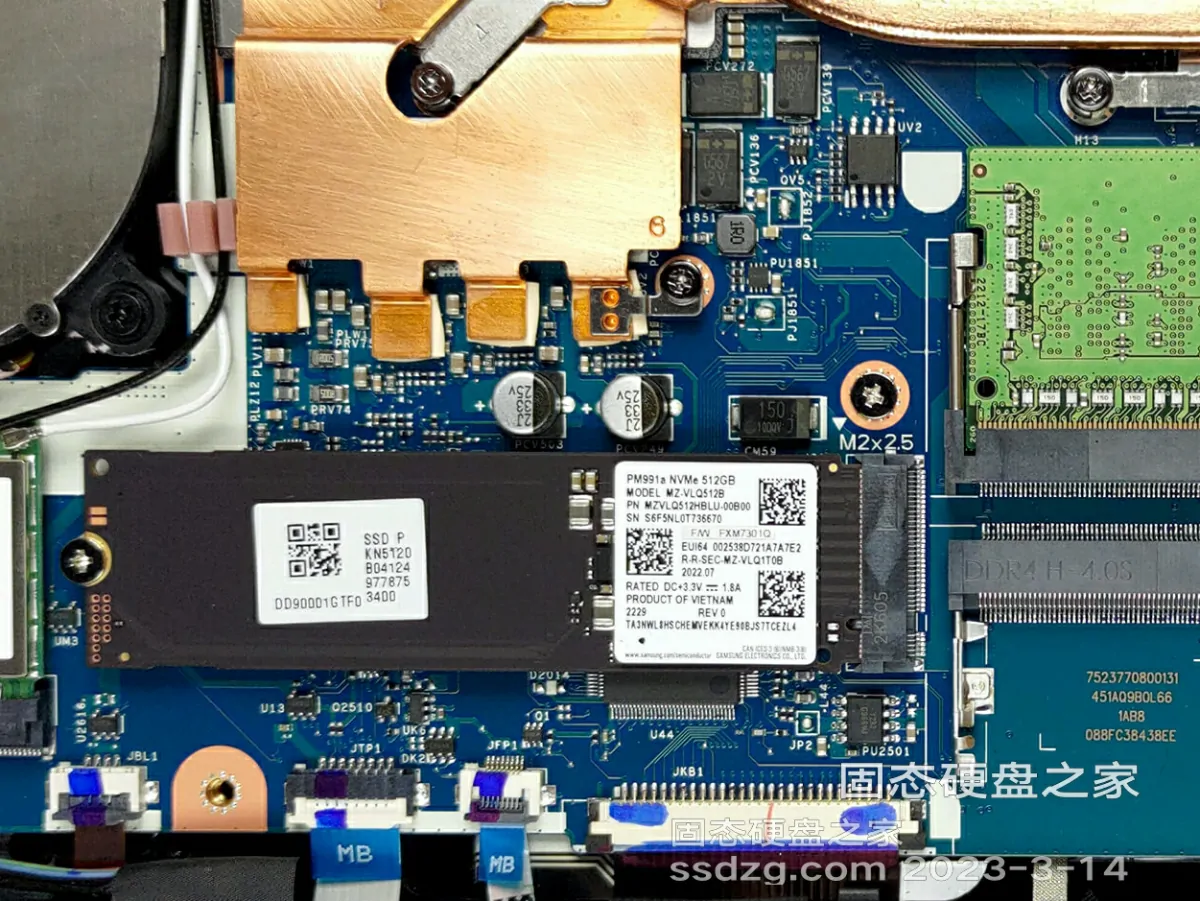 宏碁 Aspire 7 (A715-43G) 固态硬盘三星PM991A M.2 PCIE 3.0 512GB
