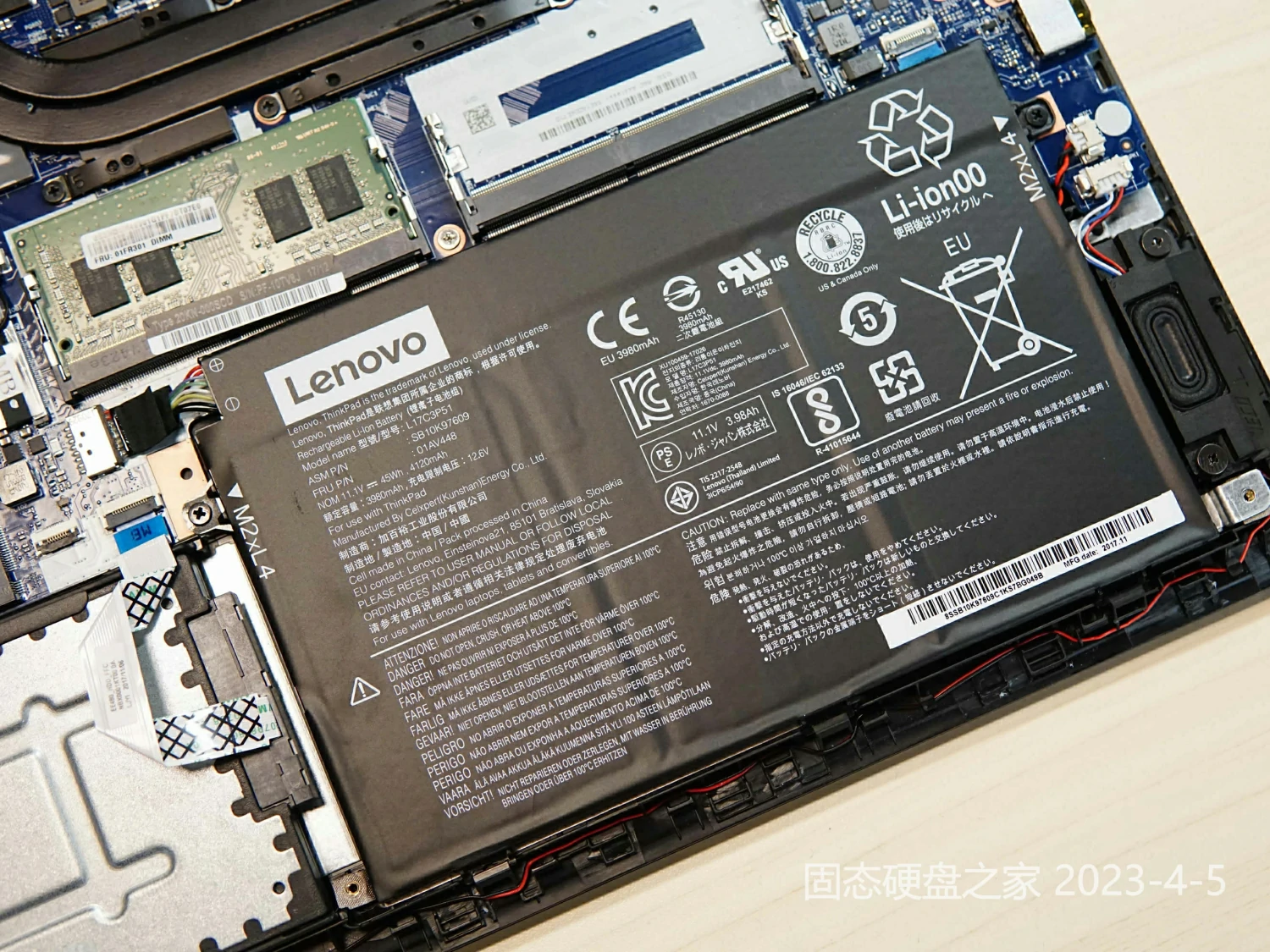 联想 ThinkPad E480 电池