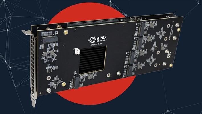 Sabrent展示Apex X21 Destroyer解决方案：提供168TB容量，速度超过31GB/s