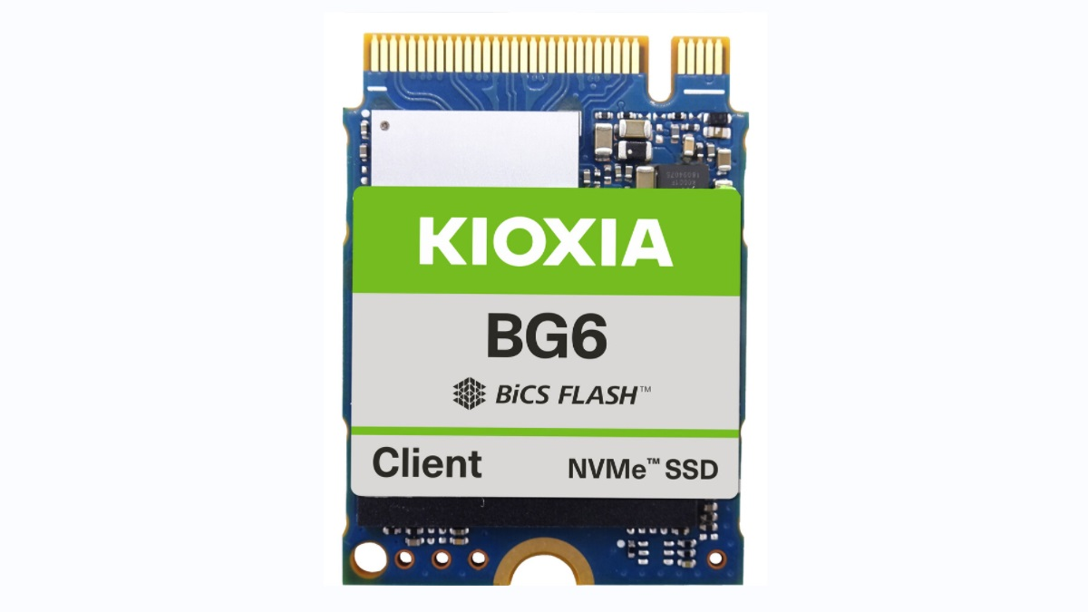 铠侠发布BG6系列PCIe 4.0 固态硬盘：采用第六代BiCS 闪存