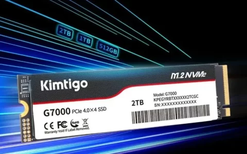 金泰克战虎 G7000 PCIe 4.0 固态硬盘发布，长江存储232层TLC颗粒