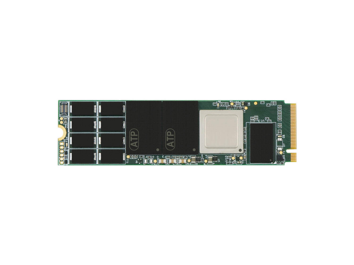 ATP 推出工业 176 层 PCIe Gen 4 x4 M.2 和 U.2 固态硬盘