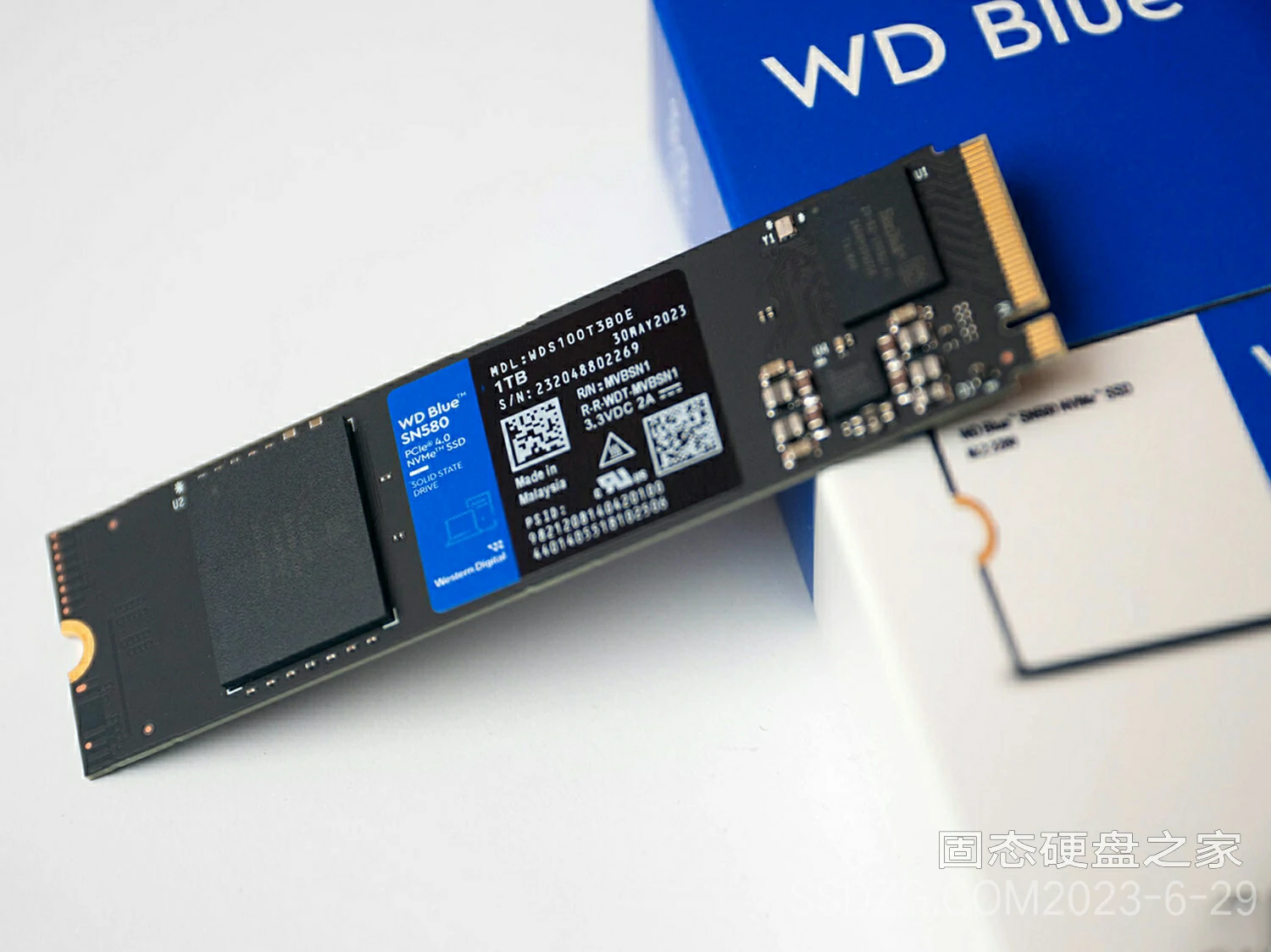 西部数据 SN580 SSD 上架：4150 MB/s，2TB 799 元