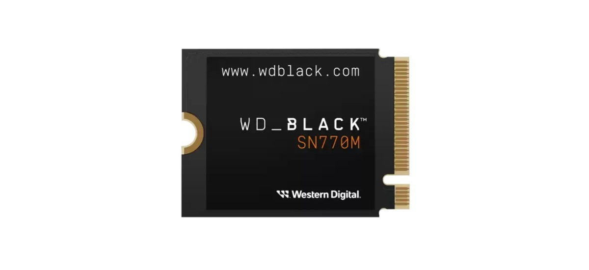 西数 WD_BLACK SN770M系列SSD发布M.2 2230规格，最大可选2TB