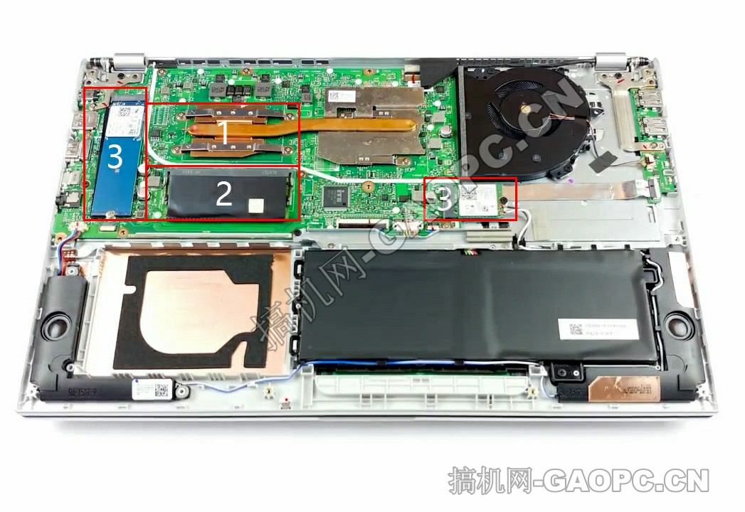 华硕 ASUS VivoBook 15 F512 拆机-内部结构