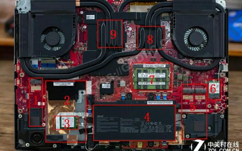 华硕ROG G7 超神2拆机加装固态硬盘和内存条