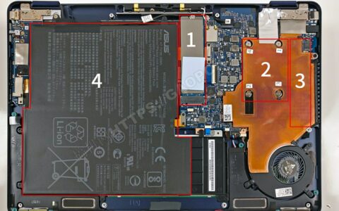 华硕 ZenBook Flip S (UX370UA)拆机升级M.2 SATA固态硬盘