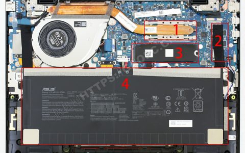 华硕Zenbook S 2020拆解升级M.2 PCIE固态硬盘