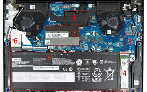 联想IdeaPad S540 14拆机加装M.2固态硬盘和内存条