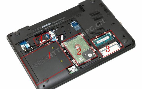 联想ThnkPad e550拆机：有一个M.2接口居然没空置只能安装SATA固态