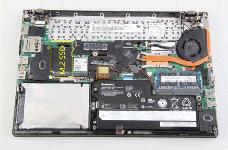 联想ThinkPad X240升级NGFF固态硬盘和重装系统