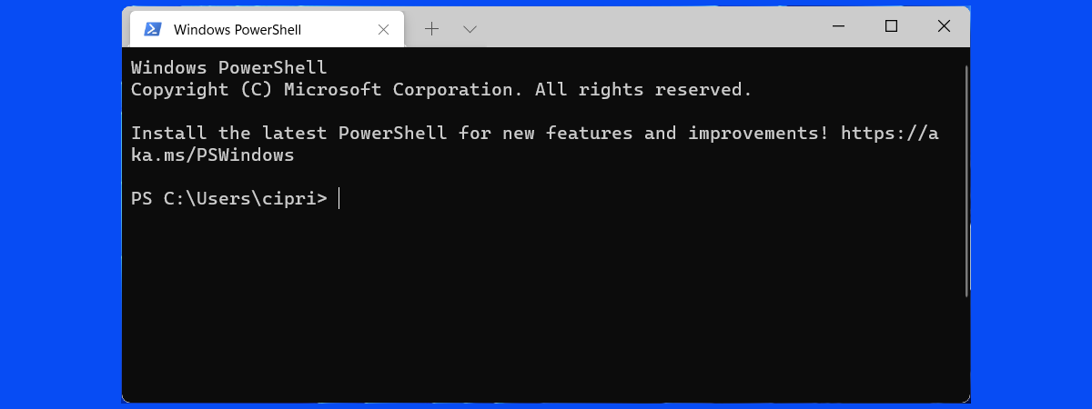 如何在 Windows 终端中在 CMD 和 PowerShell 之间切换