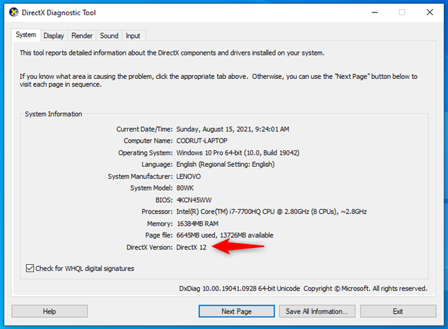 Windows 11 系统要求：支持 DirectX 12 的 GPU