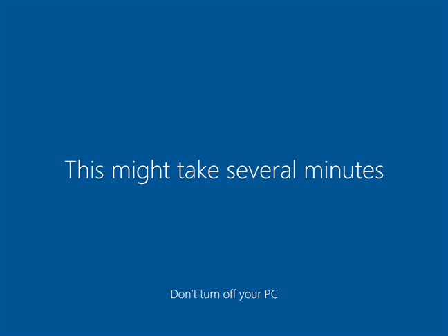 完成Windows 10的安装